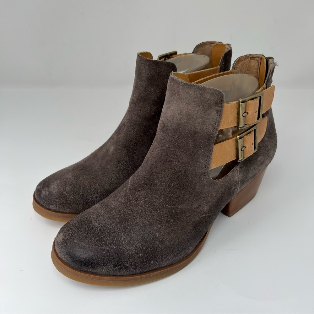 Korks | Suede Ankle Booties | 7M - Picture 4 of 13